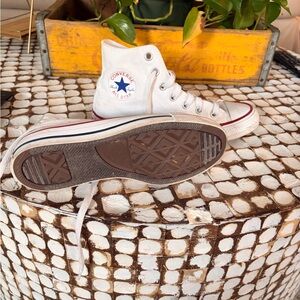 Converse White High-Tops